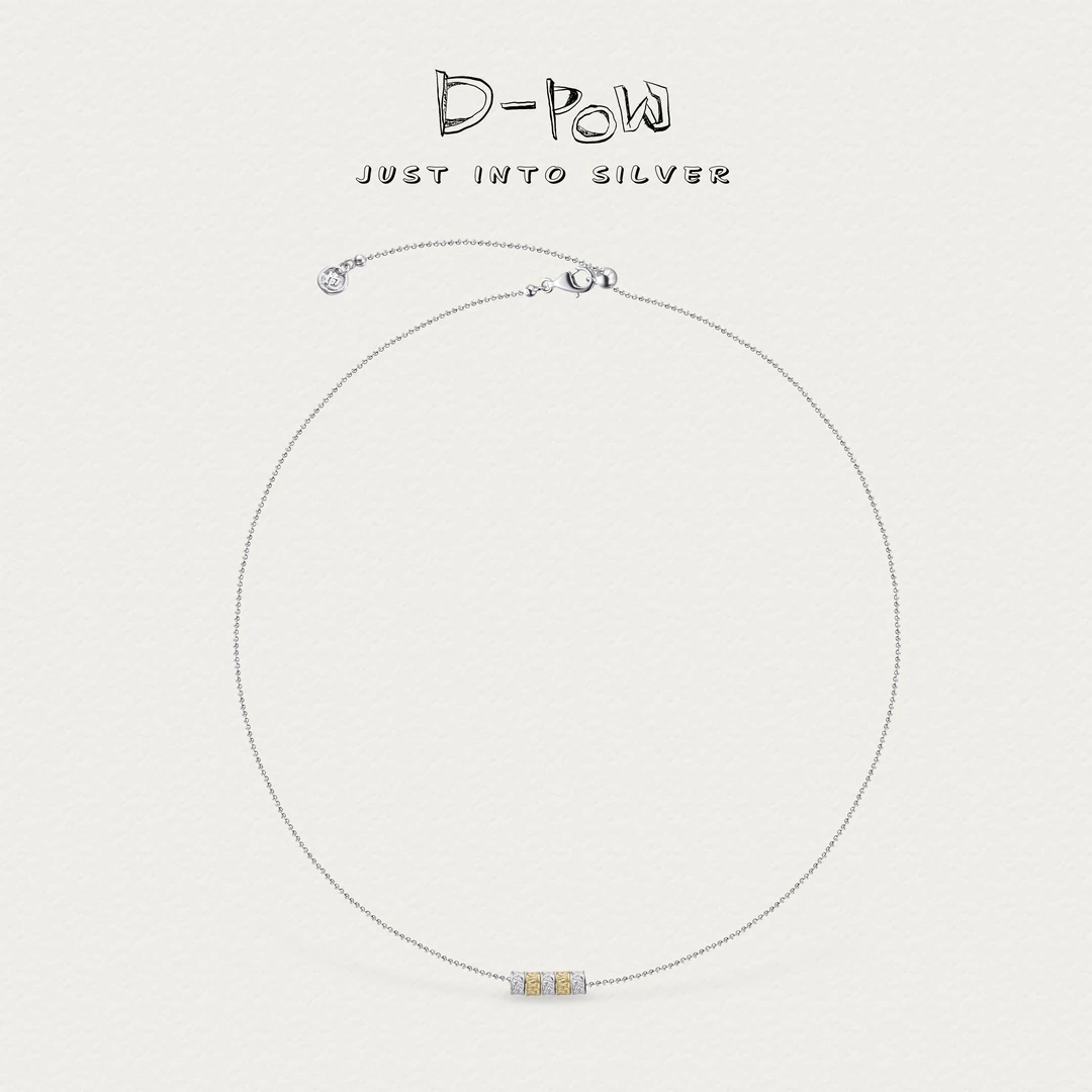 灯小炮 坠链均925银 小钱串项链（45cm）（7830）气质轻奢时尚百搭