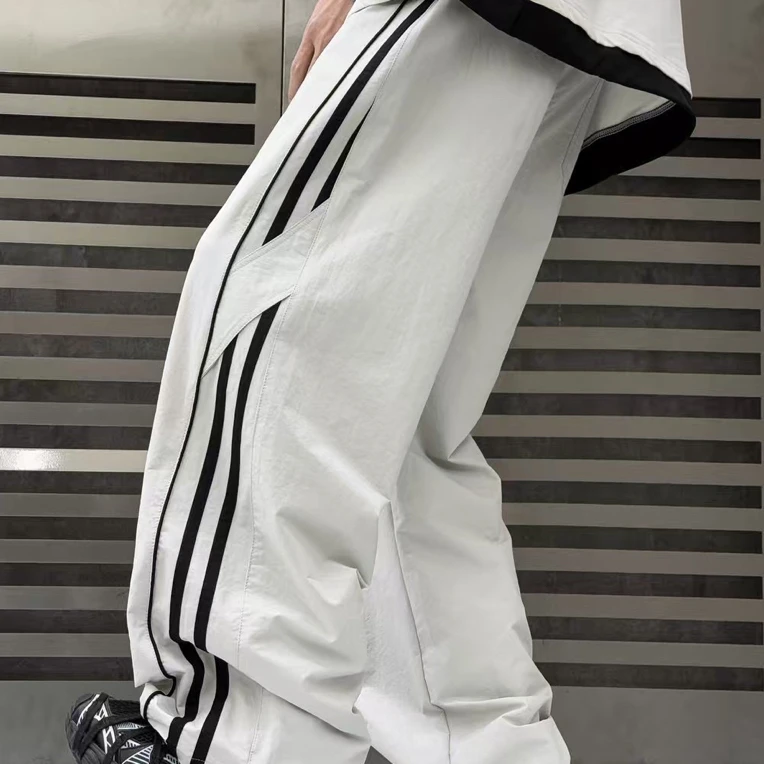 2025年潮牌宽松型长裤夏季休闲裤百搭速干裤实体高品质运动裤