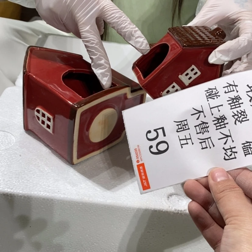 【闪购商品】摆件萌*家陶瓷摆件瑕疵特卖