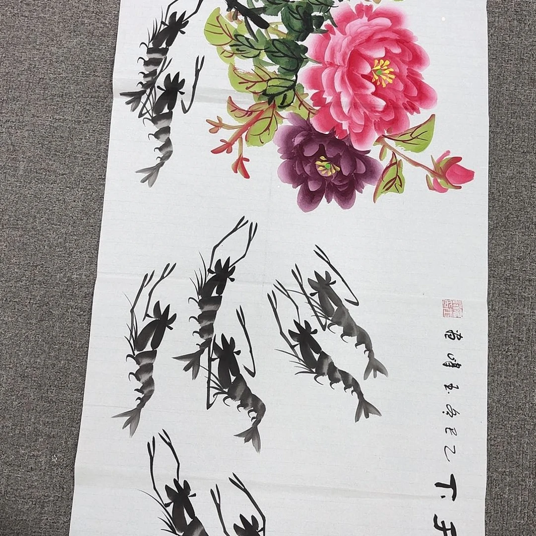 国画国画作品多次在国内外