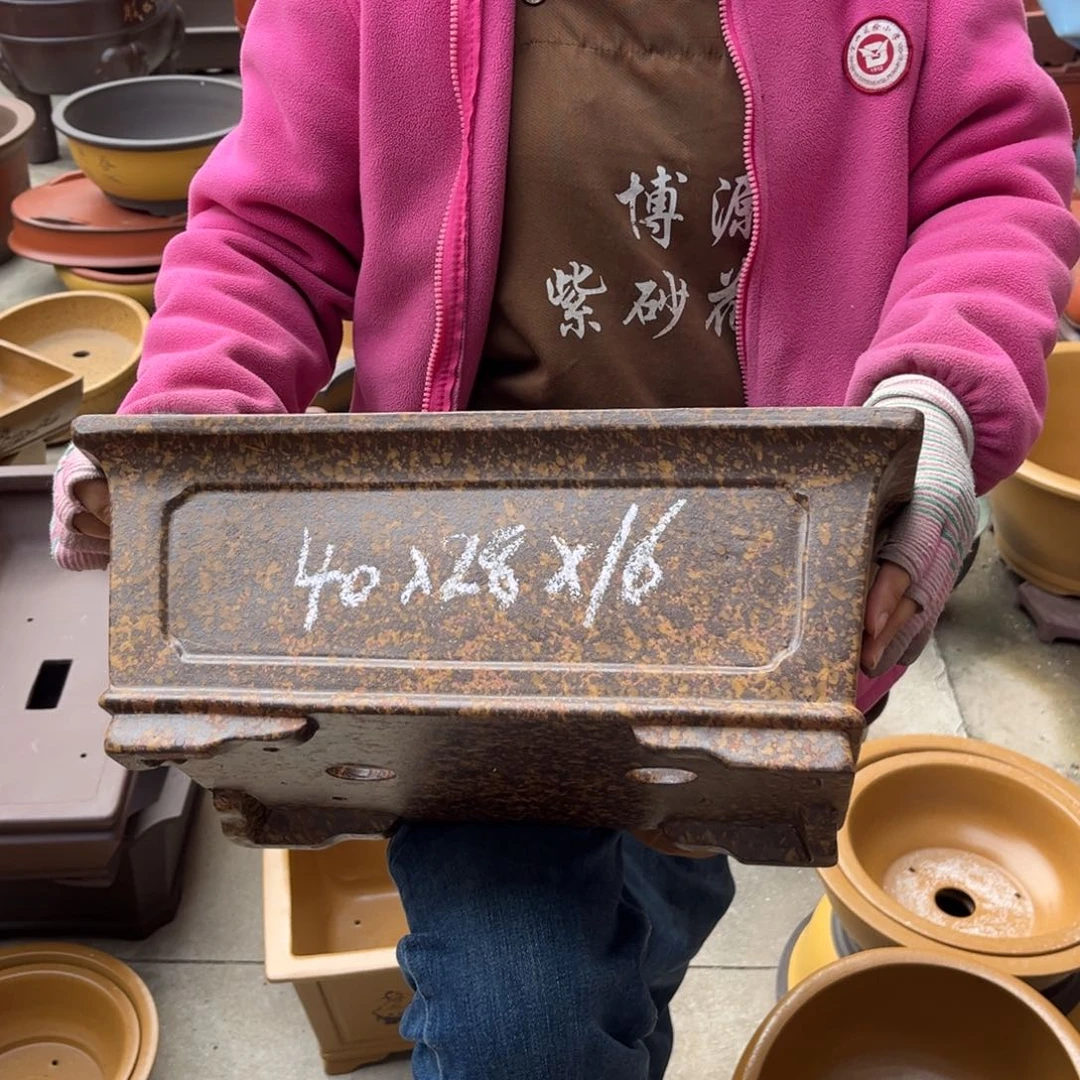 紫砂花盆盆景艺术