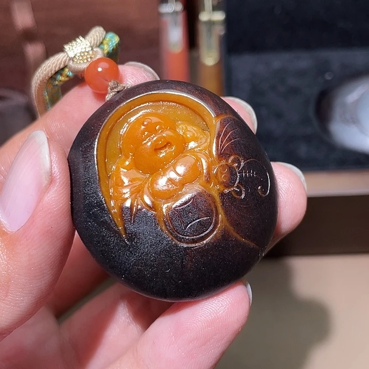 和田玉颈饰未镶嵌独**忆Y