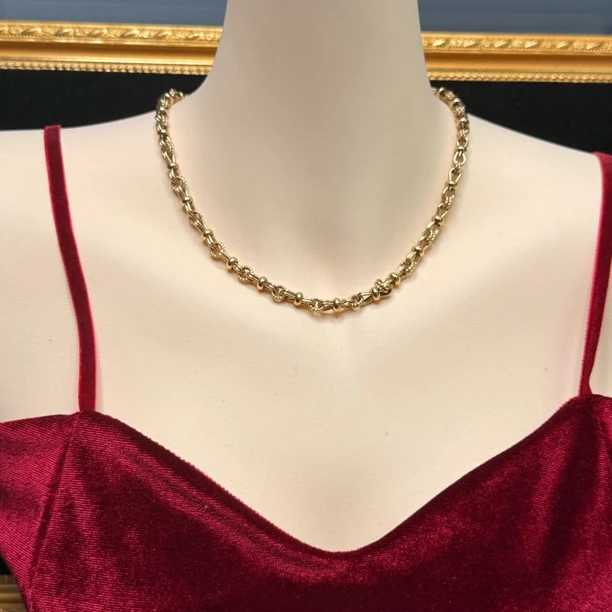 90新 DIOR/迪奥 【六六中古】孤品复古项链ty1262链长46