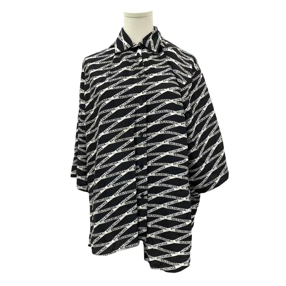 99新 Balenciaga/巴黎世家 葡萄籽奢潮/巴黎世家满印衬衫/34
