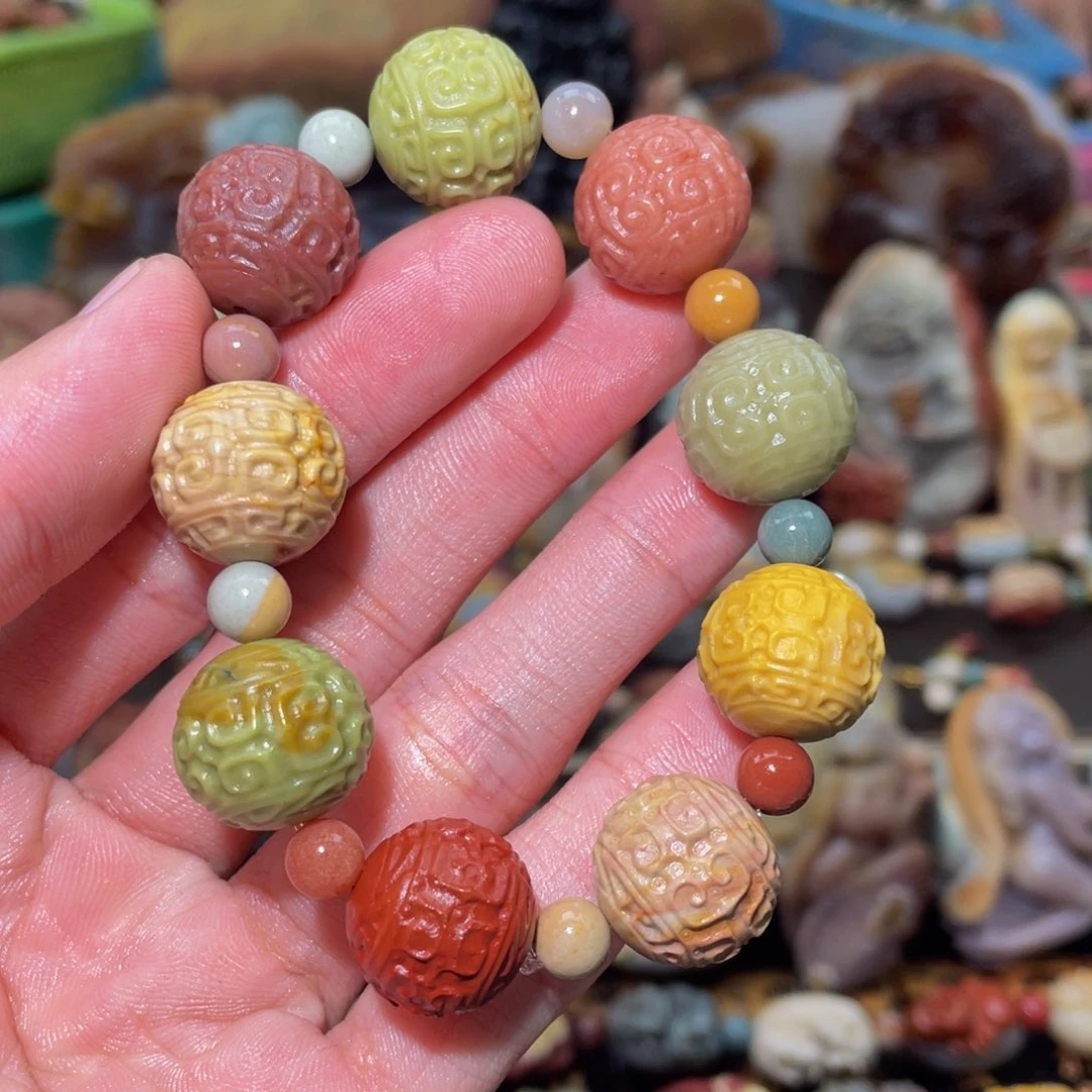 未镶嵌手串石英质玉