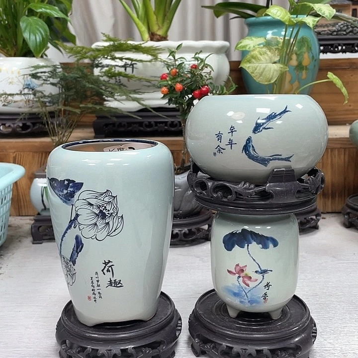 陶瓷花盆紫砂花盆福利抢购