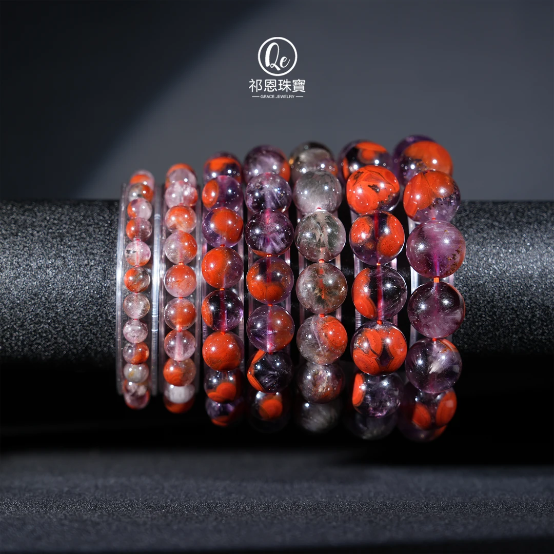 【祁恩水晶】荆棘玫瑰极光23水晶单圈D1126115——多样性发其一