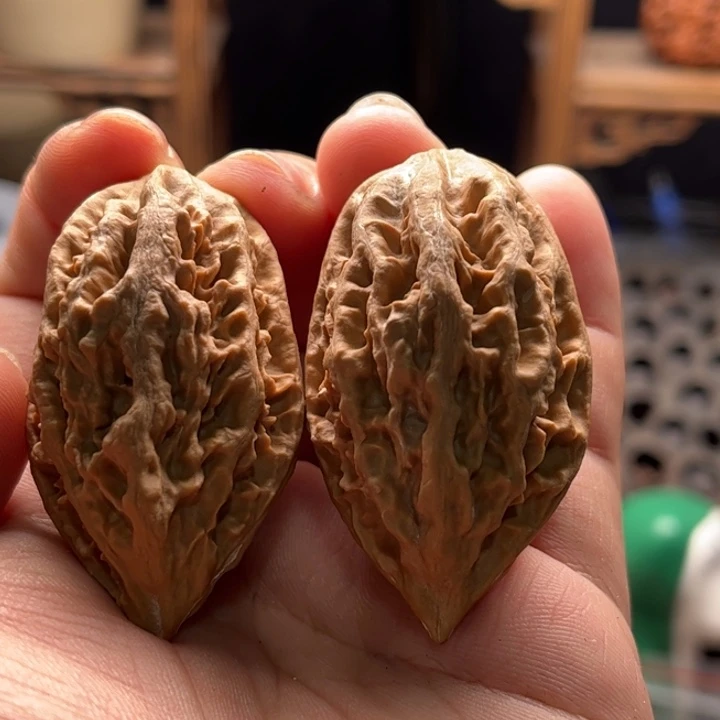 文玩核桃把件楸大胖49