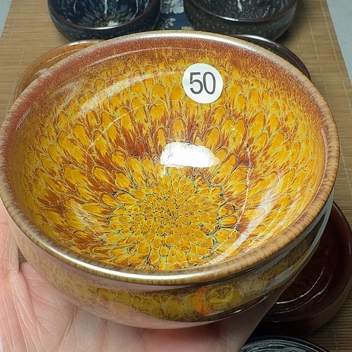 茶盏50 坚记茶盏摆件