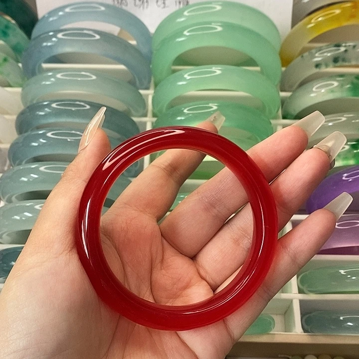 石英质玉未镶嵌手镯