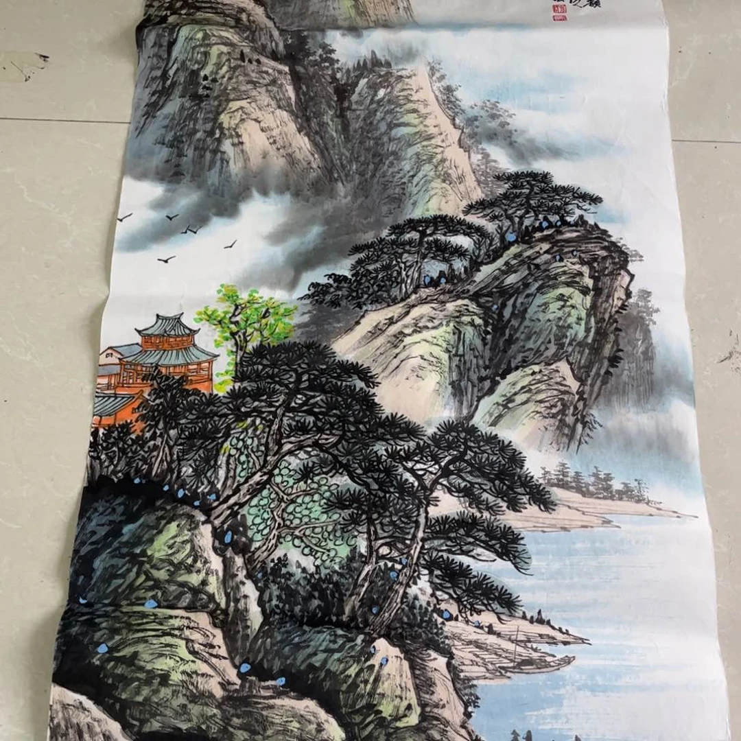 国画ZH精品手绘单幅任发