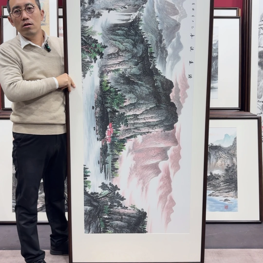 国画手绘作品210/80