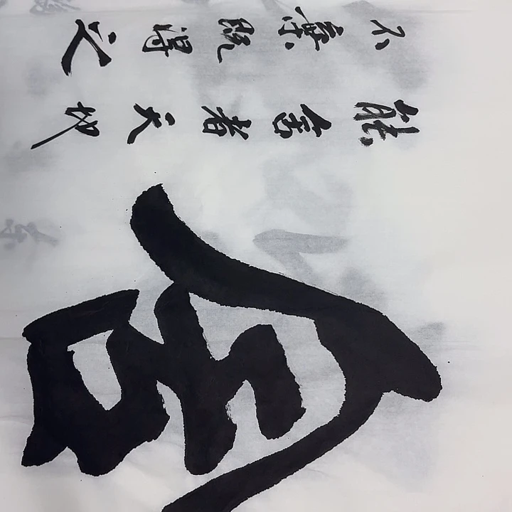 书法老师精品行书平尺