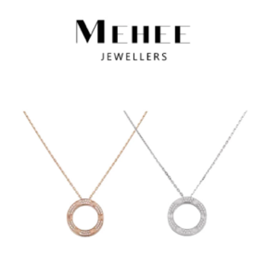 链子925银 米禾高级定制 满天星大圆饼项链x225x226