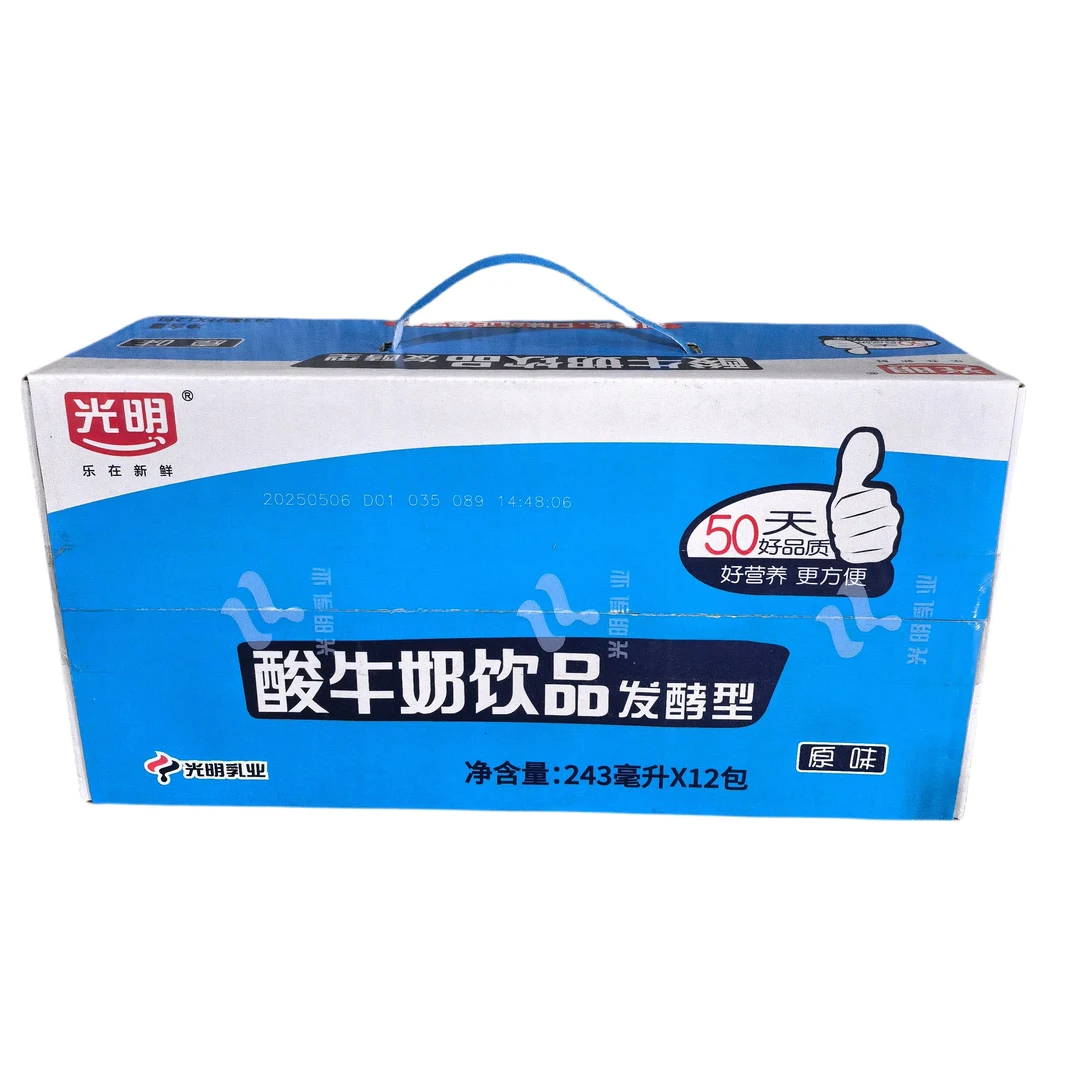 光明酸牛奶243ml*12包