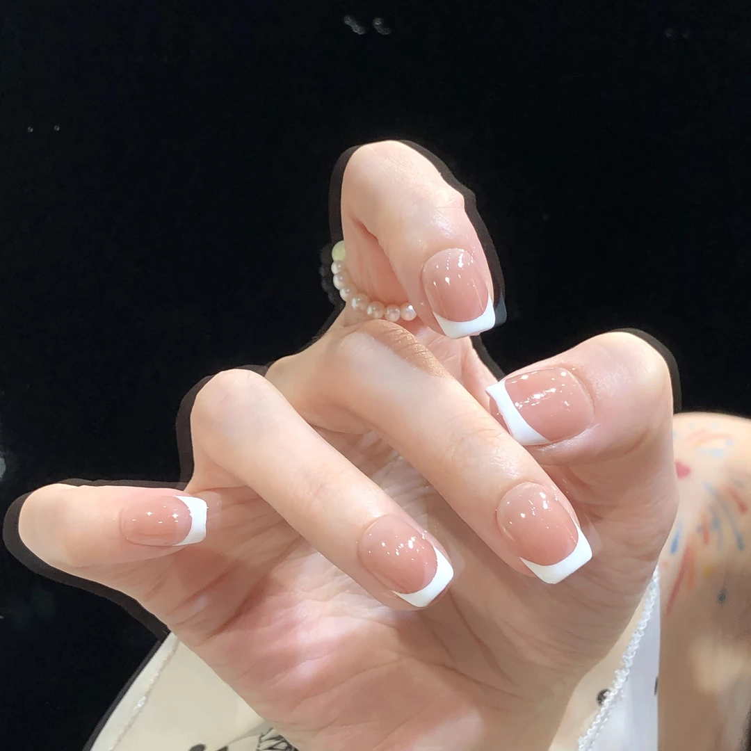 喵公子【白领】纯手工穿戴甲可拆卸美甲光疗甲