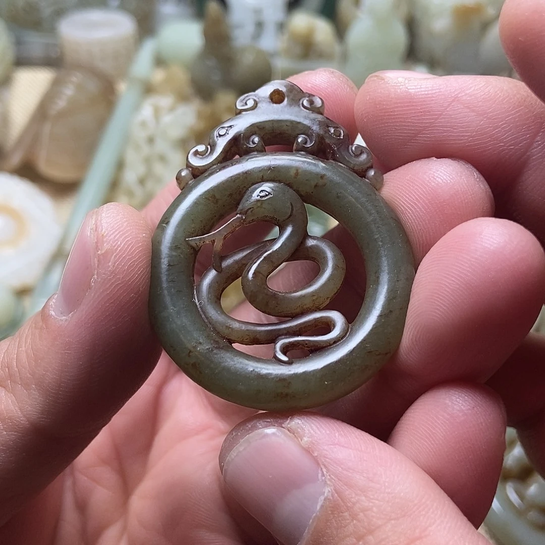 和田玉挂件未镶嵌