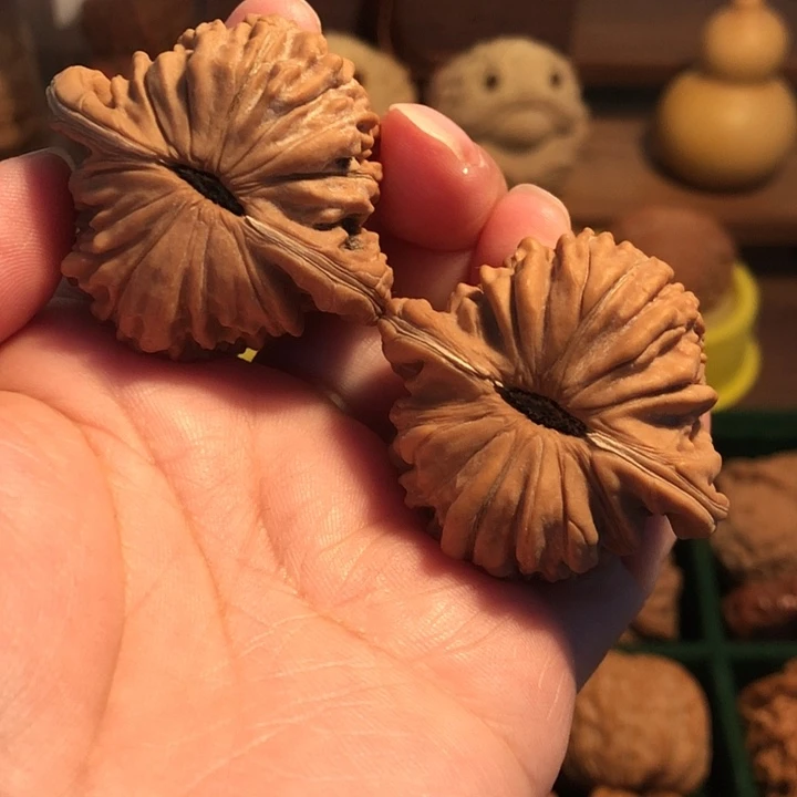 一***工把件文玩核桃楼子