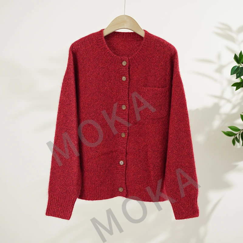 康赛妮桑蚕丝羊绒女士开衫241467（2353）