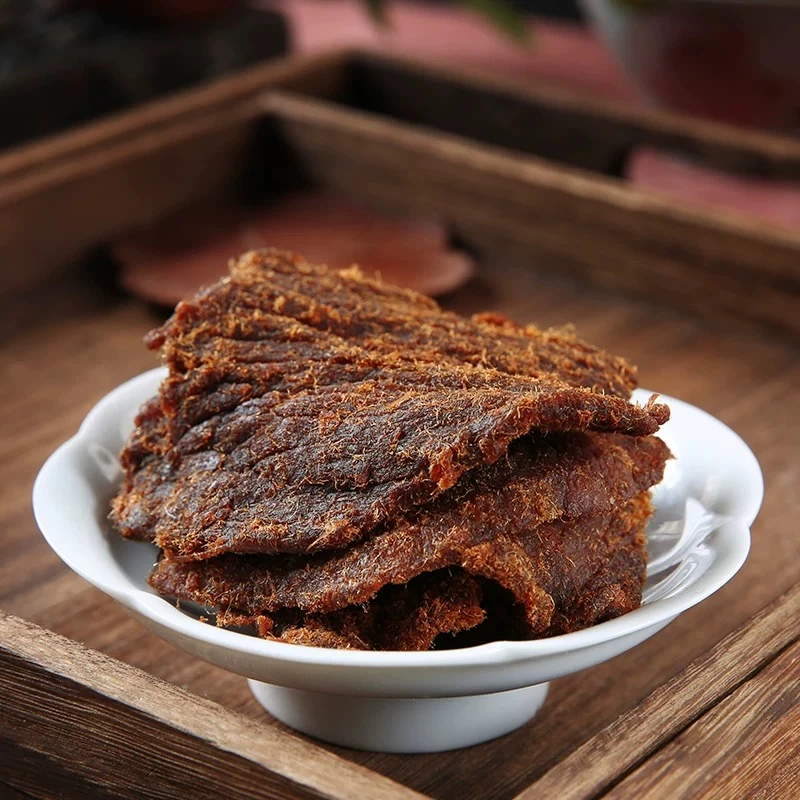 贵州风味香辣风干猪肉干小零食晚上必备充饥食品解馋追剧必备零食