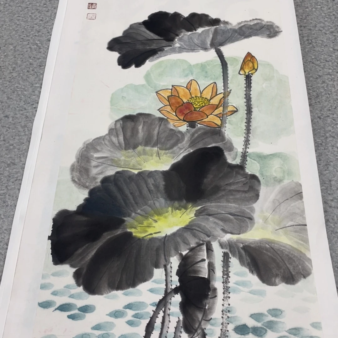 国画2平尺国画作品