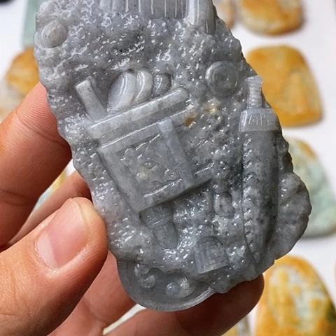 定制翡翠未镶嵌用****7翡翠