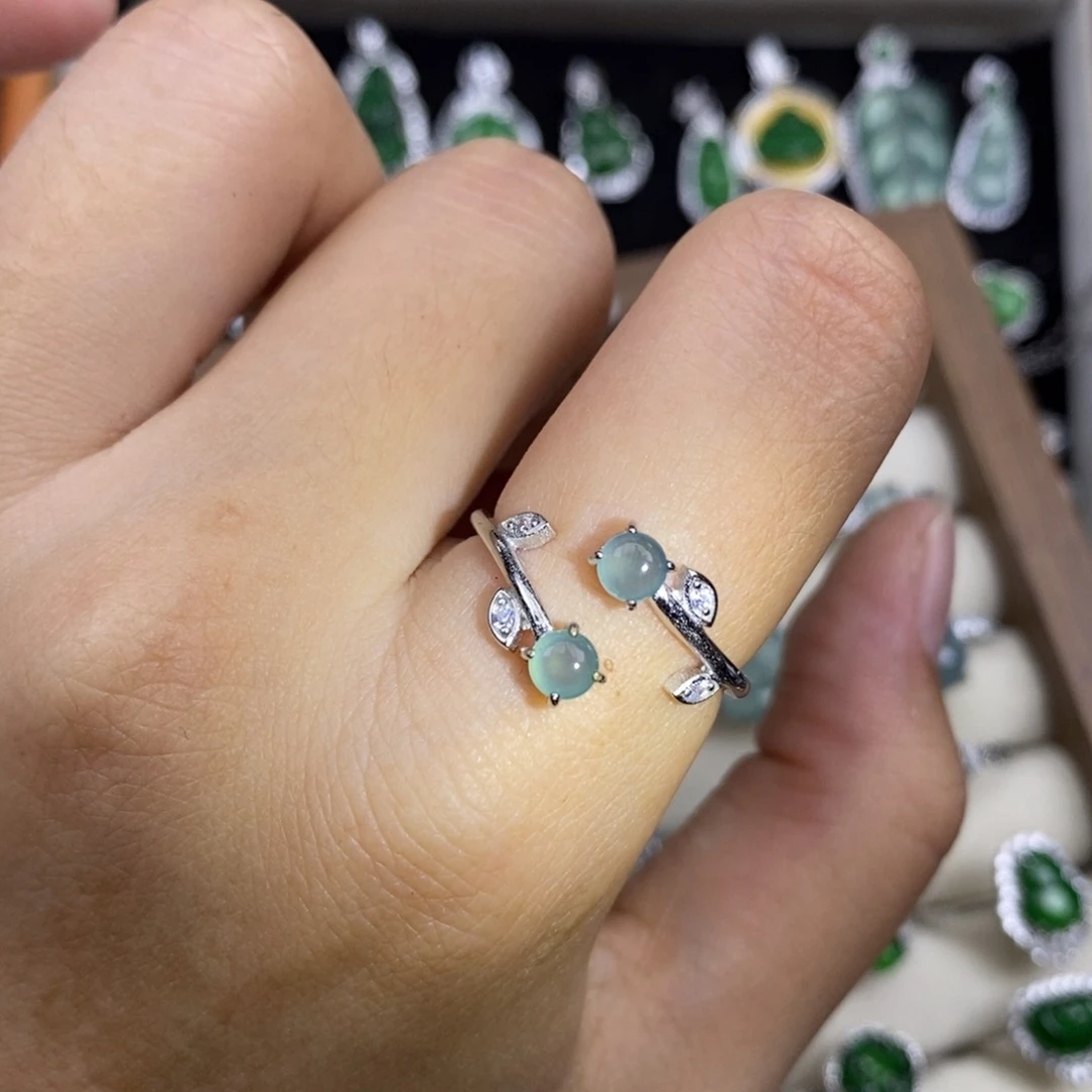 翡翠未镶嵌颈饰天然