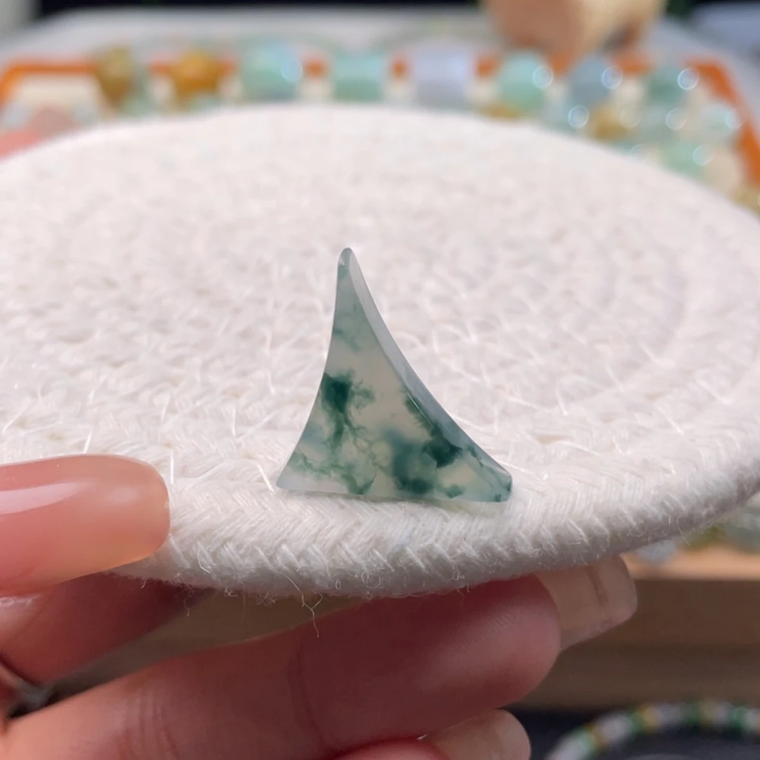 未镶嵌定制翡翠天然缅甸翡翠a货冰飘花随形