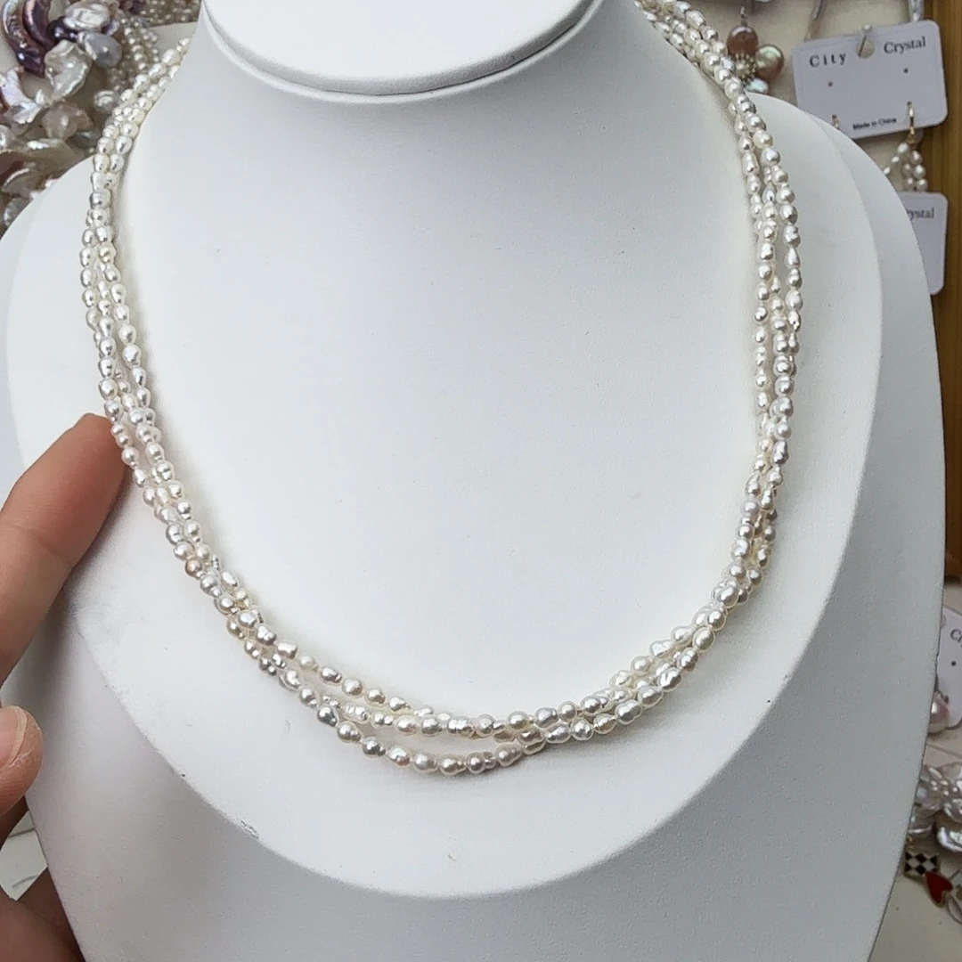 颈饰未镶嵌淡水珍珠