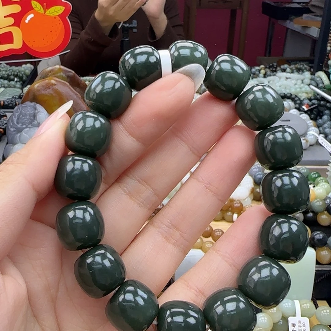 和田玉手链未镶嵌