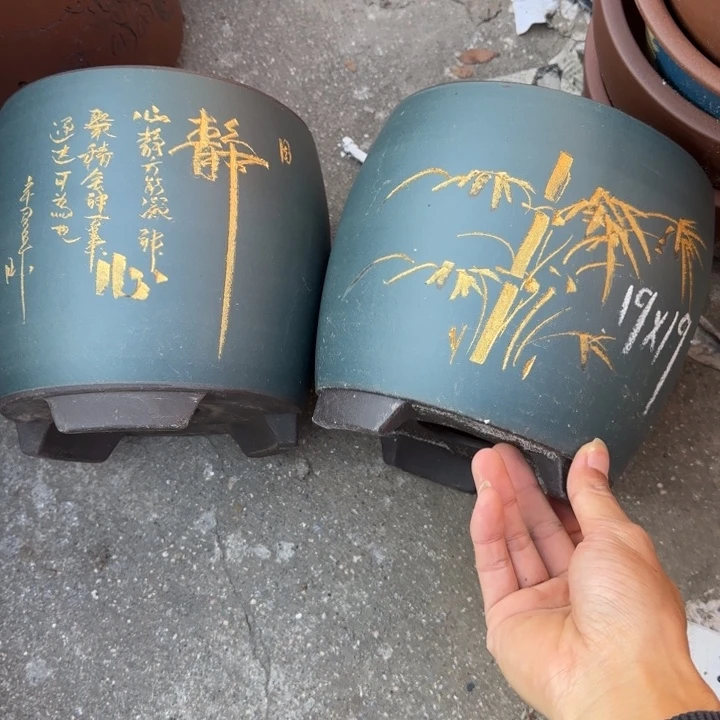 紫砂花盆特价商品