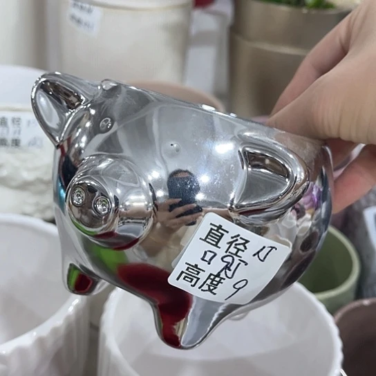 多肉绿植陶瓷花盆9.9包邮