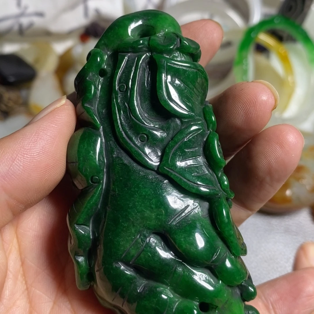 滴血莲花菩提吊坠