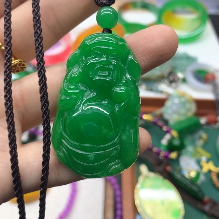 颈饰未镶嵌翡翠吊坠