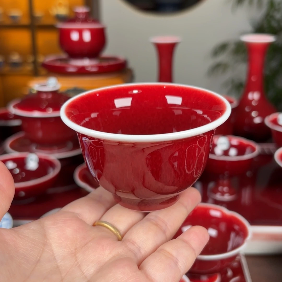 杯子景德镇高温原矿釉