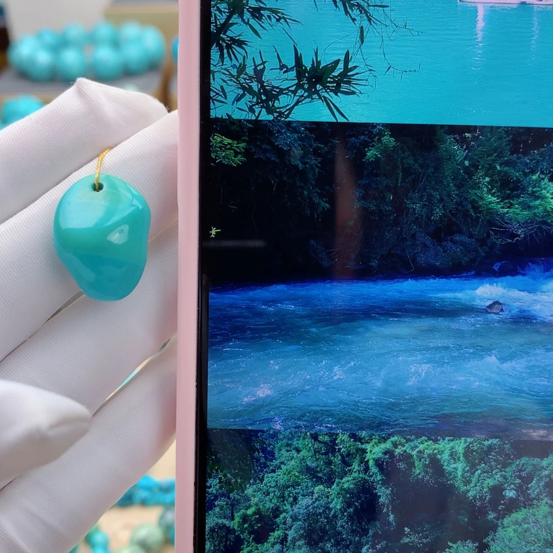 未镶嵌绿松石挂件