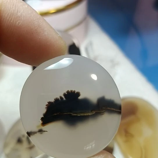 玛瑙/玉髓未镶嵌吊坠(不含链)