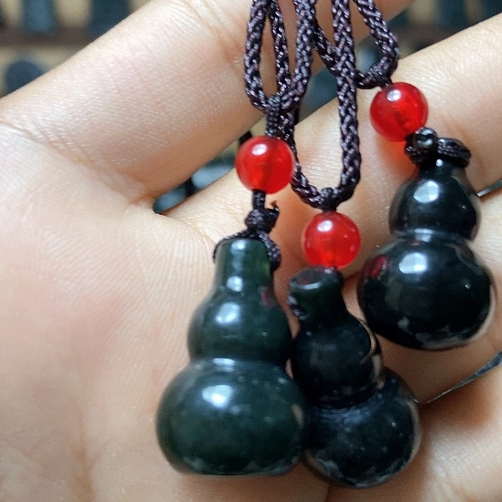 未镶嵌手串和田玉（青玉）葫芦