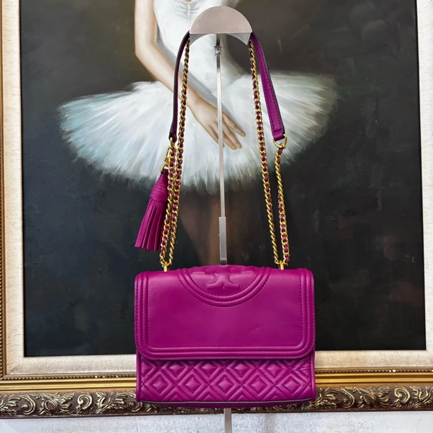 95新 TORY BURCH/汤丽柏琦 TB单肩包/007222/尺寸21*15
