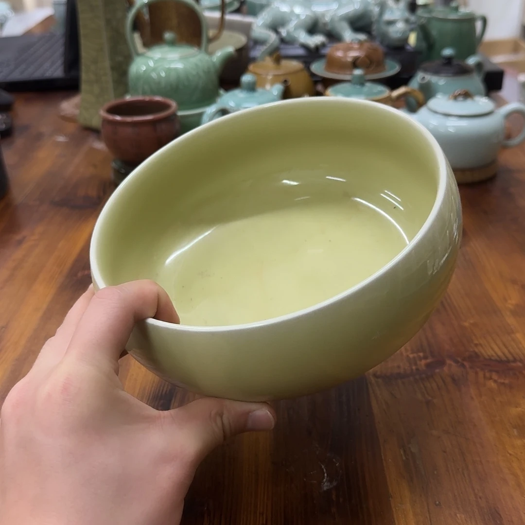 小仲龙泉青瓷微瑕1970