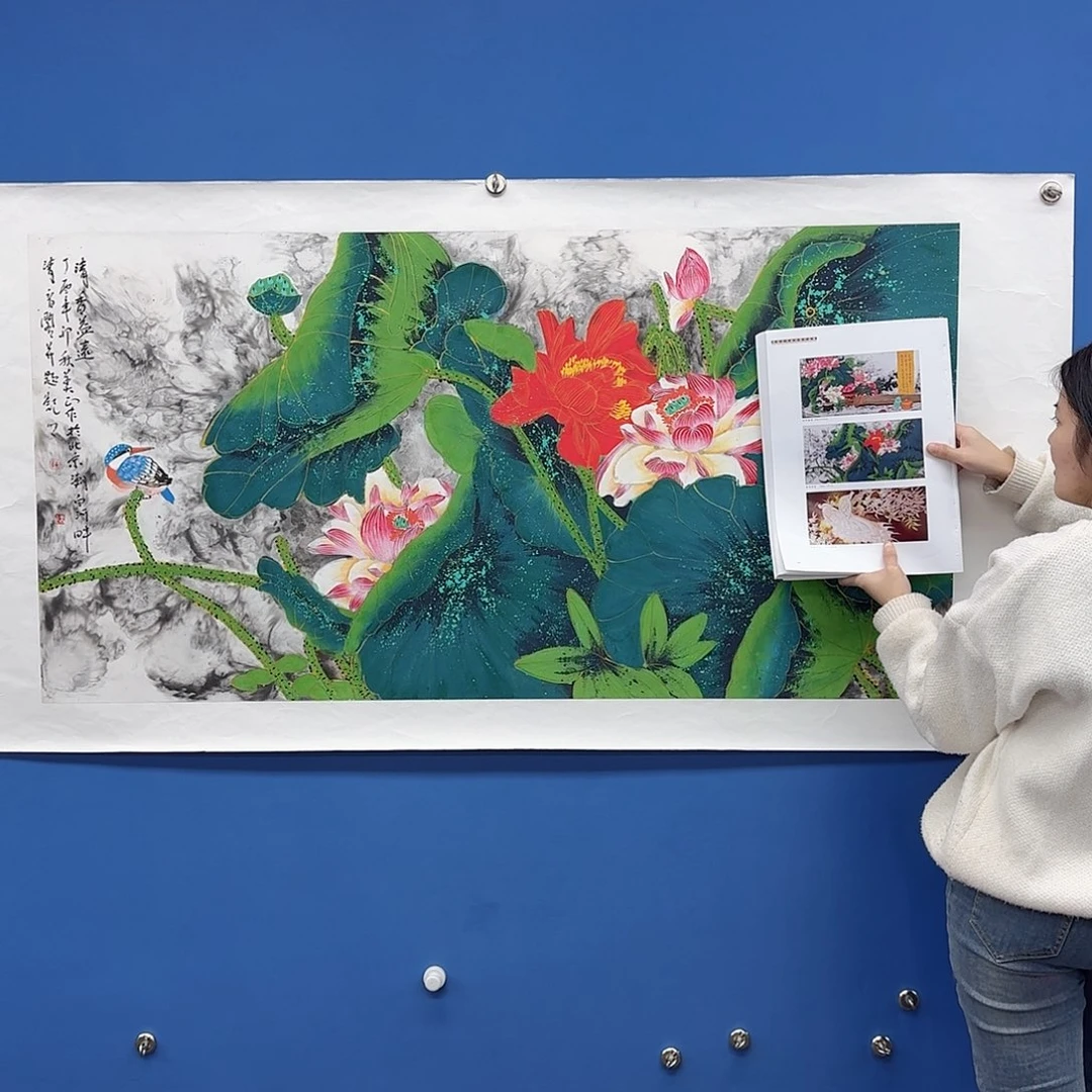 国画多次参加国际大