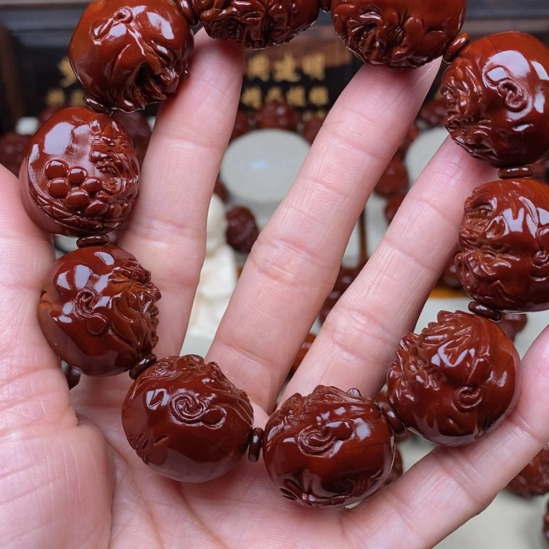 橄榄核吊坠安恶僧，