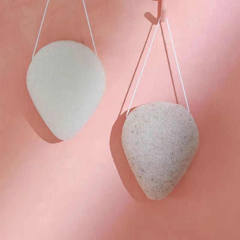 魔芋洗脸扑天然核桃籽祛油洁面扑柔软吸水起泡清洁祛黑头脸部神器