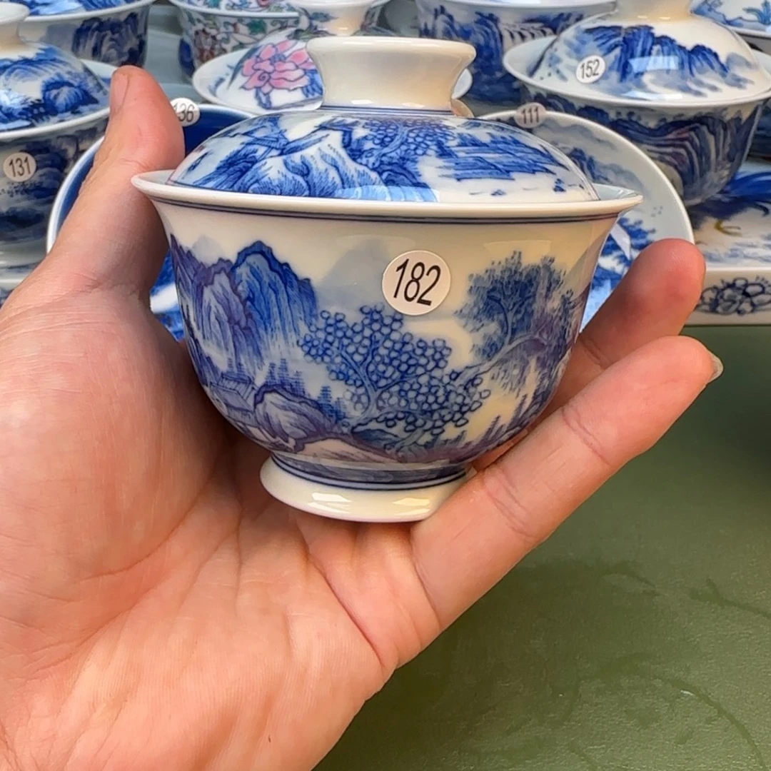 彦祖纯手工手绘茶具182