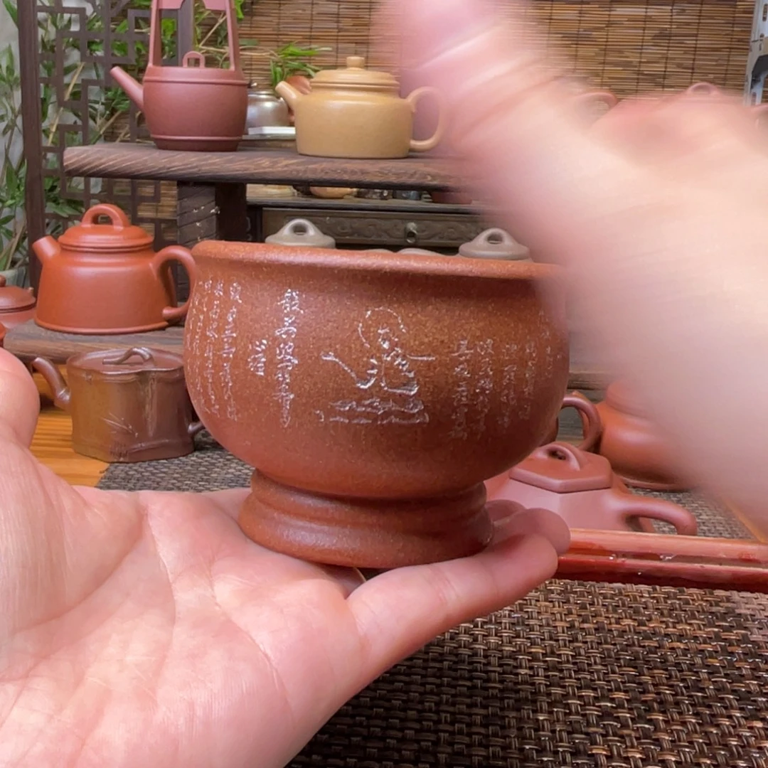 合***社茶壶紫砂宜兴原矿紫砂手工制170