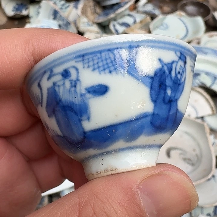 瓷片瓷片标本，顺丰包邮