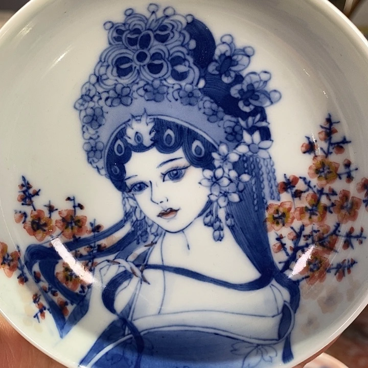 杯景德镇手工手绘陶瓷，高亮兴老师作品