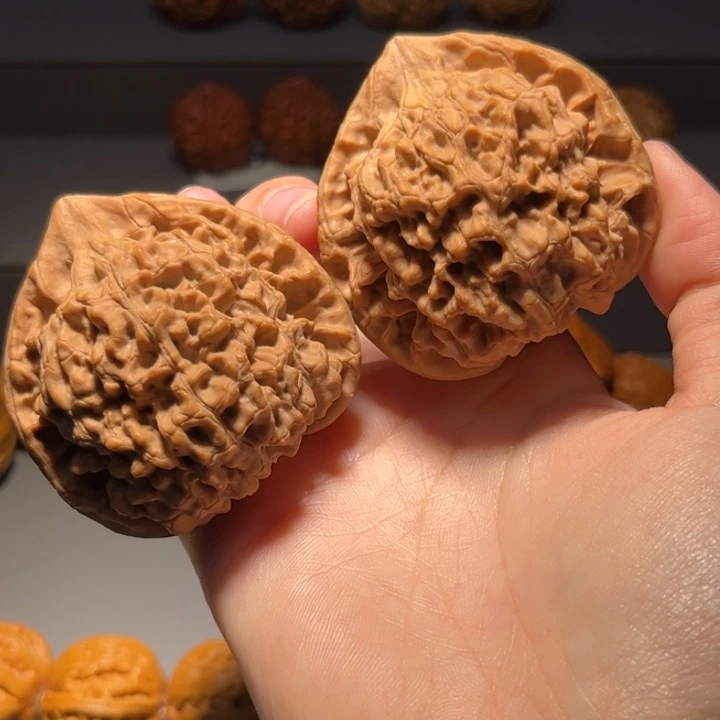 把件文玩核桃官帽612