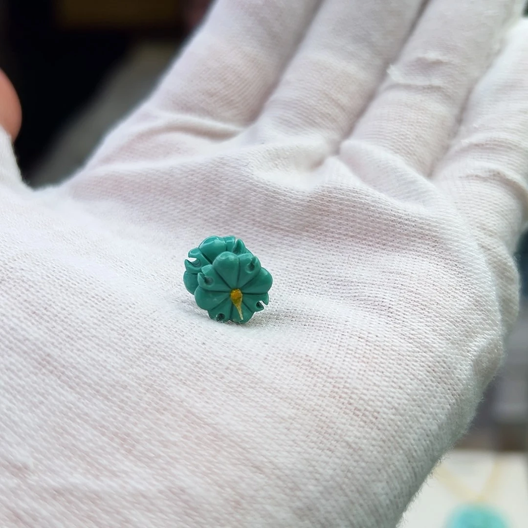 绿松石珠宝奇石未镶嵌