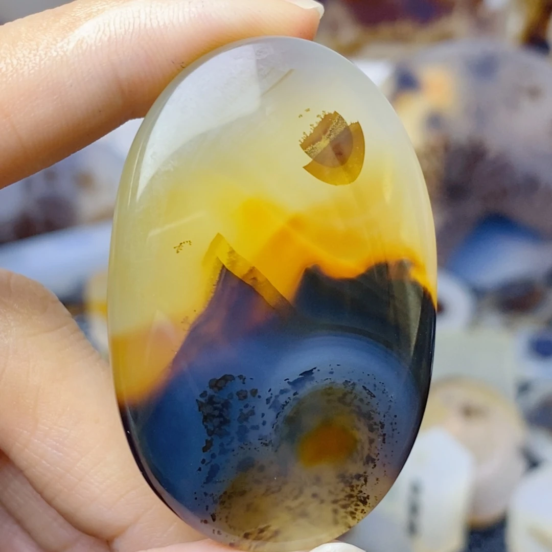 玛瑙/玉髓未镶嵌珠宝奇石